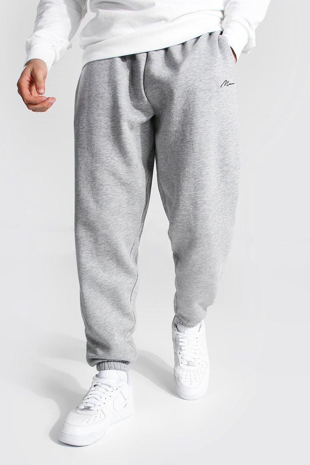 Boohooman 2025 grey joggers